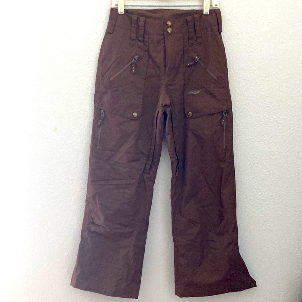 SIMS, Sz. S, brown snowboard pants